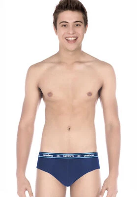 3 Slip da bambino o ragazzo in cotone elasticizzato UMBRO