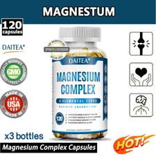 Magnesium Complex - 6 Element Types - Supports Bone and Heart Health