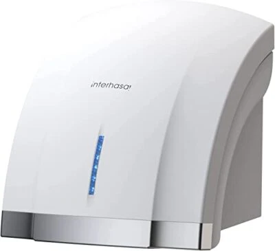 INTERHASA! Hand Dryer for Toilets Commercial High Speed Automatic Electric Hand