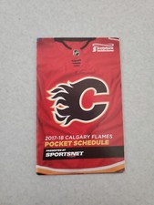 ES23 Calgary Flames 2017/18 NHL Hockey Pocket Schedule - Scotiabank