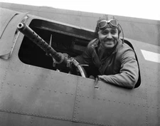 Captain Clark Gable B17 Gunner US Air Force  Print WWII WW2 5x7