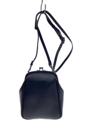 バッグ Yohji Yamamoto COW LEATHER Shoulder BAG Yohji Yamamoto Shoulder Bag/Leather/Black/Clasp free
