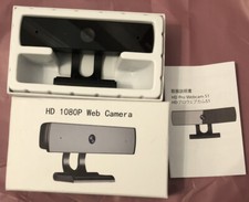 Webcam with Microphone, 1080P HD Webcam Streaming Computer Web Camera - USB NEW