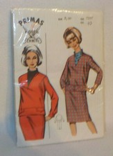 PRIMAS Modell Schnitt NO. 7237 - Kleid Gr.40 - Schnittmuster 50er / 60er Jahre 