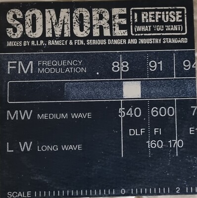 Somore Feat. Damon Trueitt   I Refuse (What You Want) 12'' Vinyl