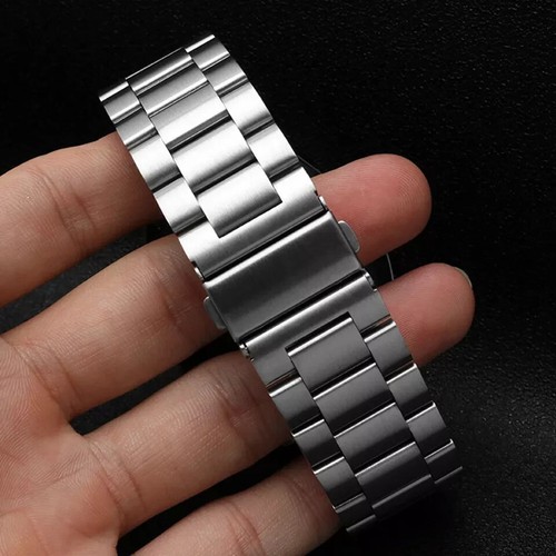 Samsung Galaxy Watch 8 7 6 5 4 Pro Classic Stainles Steel Strap Replacement Band - Picture 9 of 28