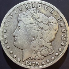 1879-CC Morgan Silver Dollar **KEY-DATE Excellent Eye Appeal**