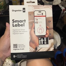 NEW Organize-It Smart Label Utility Storage Box Container Bin Organizer