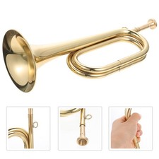 Bugle That Plays Taps Playing Ceremonial Bugles Vintage Trumpet