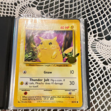 Pikachu 58/102 Set Base 25° Over Side Card Comune Regolare Inglese Pokemon