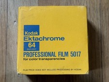 Kodak Ektachrome 64 Daylight 5017 NOS 35mm Film 100 Ft Bulk Roll Exp:1980