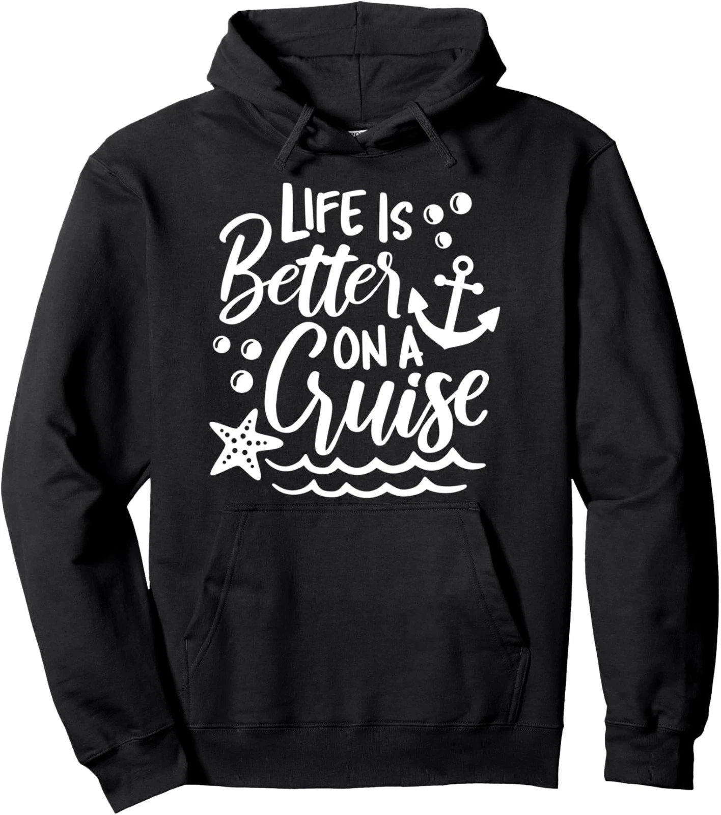 Life Is Better on a Cruise Family Trip Tee Unisex Hooded Sweatshirt