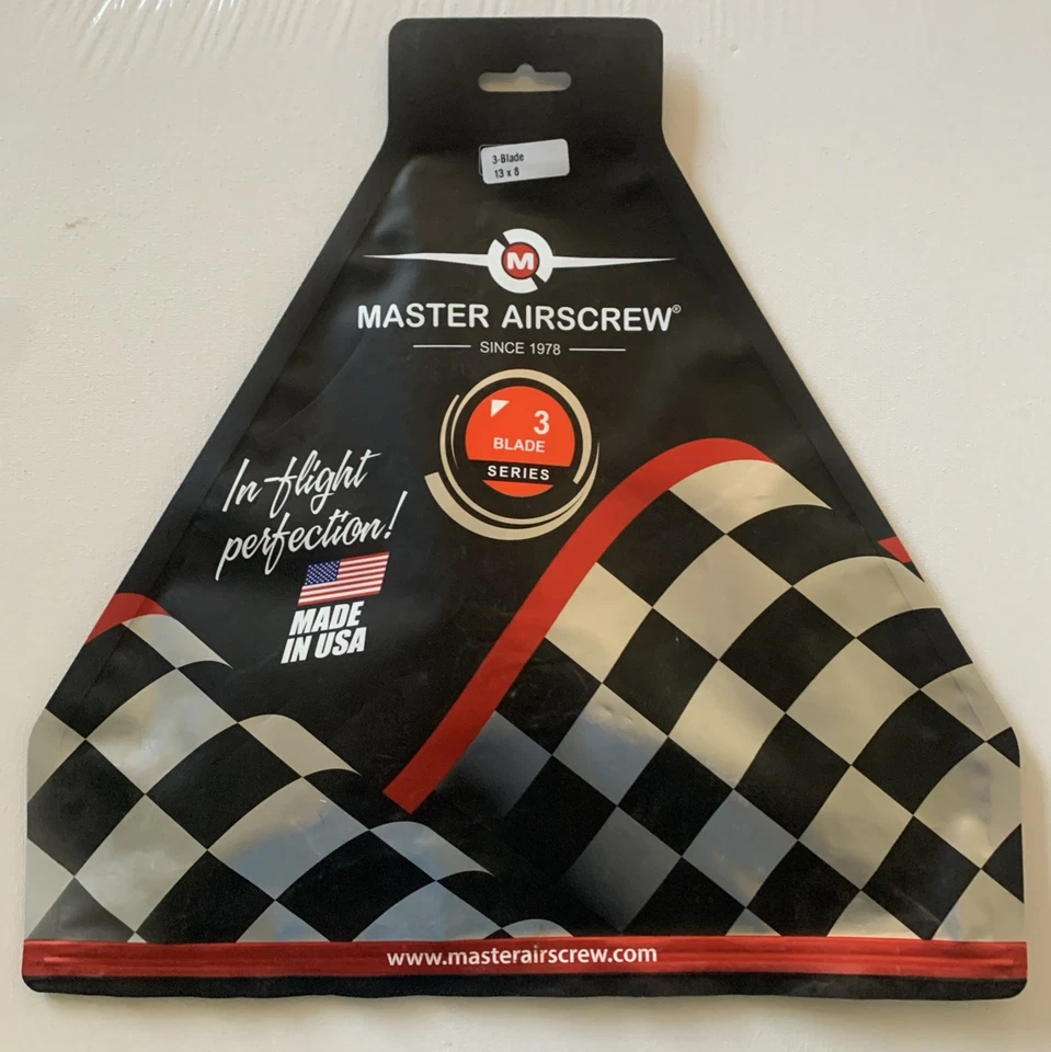 Master Airscrew 13x8” 3 Blade Propeller MA3B13x80N01 NEW - Image 3 of 3