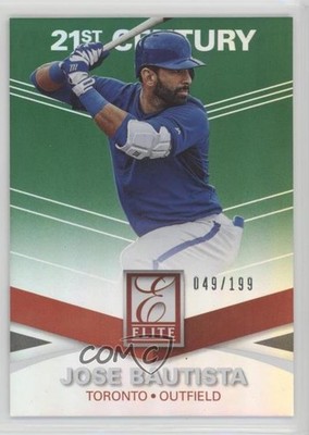 2015 Panini Elite 21st Century 49/199 Jose Bautista #53 0b2