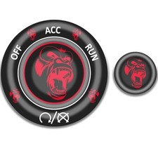 Push Start Button Cover for Dodge Challenger Charger Accessories 2015-2025  