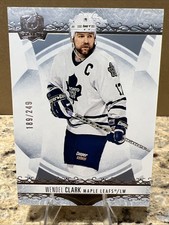 2022-23 Upper Deck THE CUP - Wendel Clark #2 /249 Toronto Maple Leafs