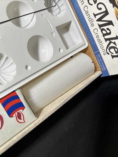 De colección 1973 Skilcraft The Candle Maker Moldea Tu Propio Kit de Cera Moldes de Sartén Completos - Imagen 11 de 13