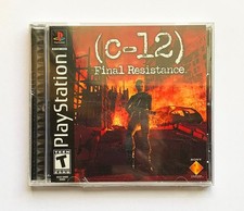 C-12: Final Resistance PlayStation 1 Black Label - Pre-Owned - SEALED!