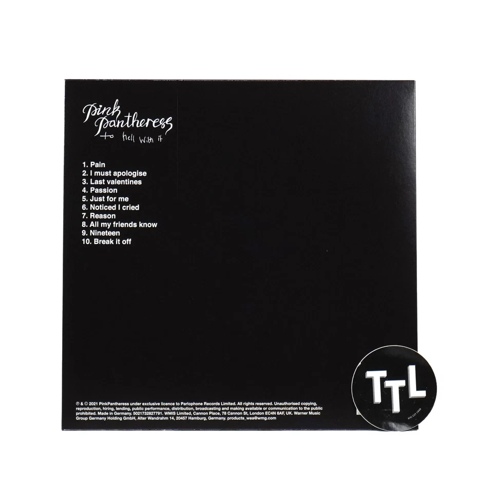 PinkPantheress – To Hell With It Sparkle Vinyl 2025 Limited Edition New - Image 4 of 4