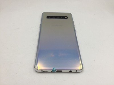Samsung Galaxy S10 5G SM-G977B Crown Silver 512GB Unlocked Smart Phone open box