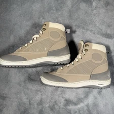Simms Fishing Flats Wading Sneaker Boots Mens Size 10 Beige High Top