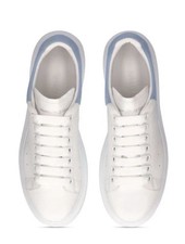 Alexander McQueen Oversized White Powder Blue Womens Desginer Trainers BNIB