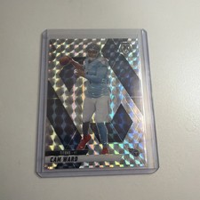 2025 Mosaic Cam Ward RC Silver Mosaic Prizm Tennessee Titans