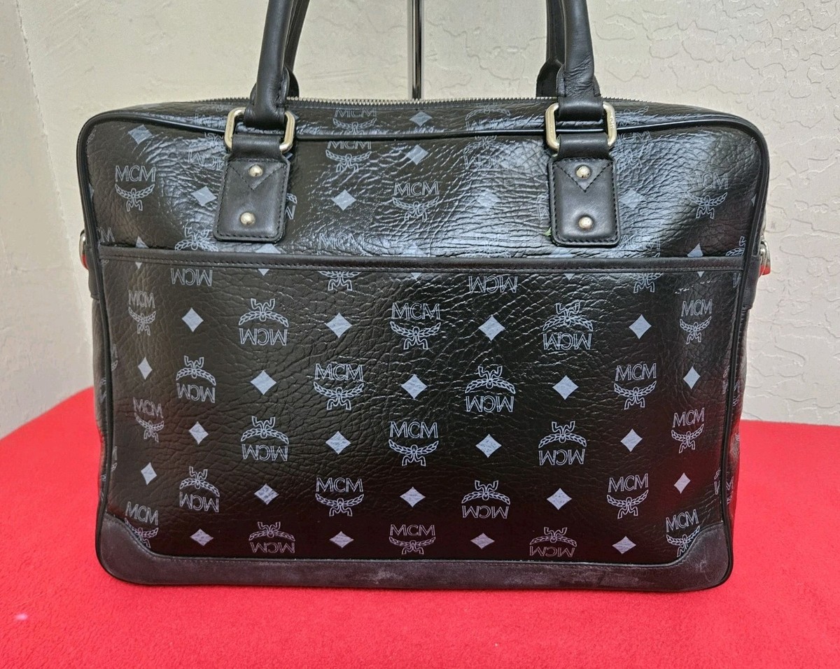 $ MCM ブラック バケツバッグ JIB バケツトートバッグ Mサイズ BKM ブラック×ブラック