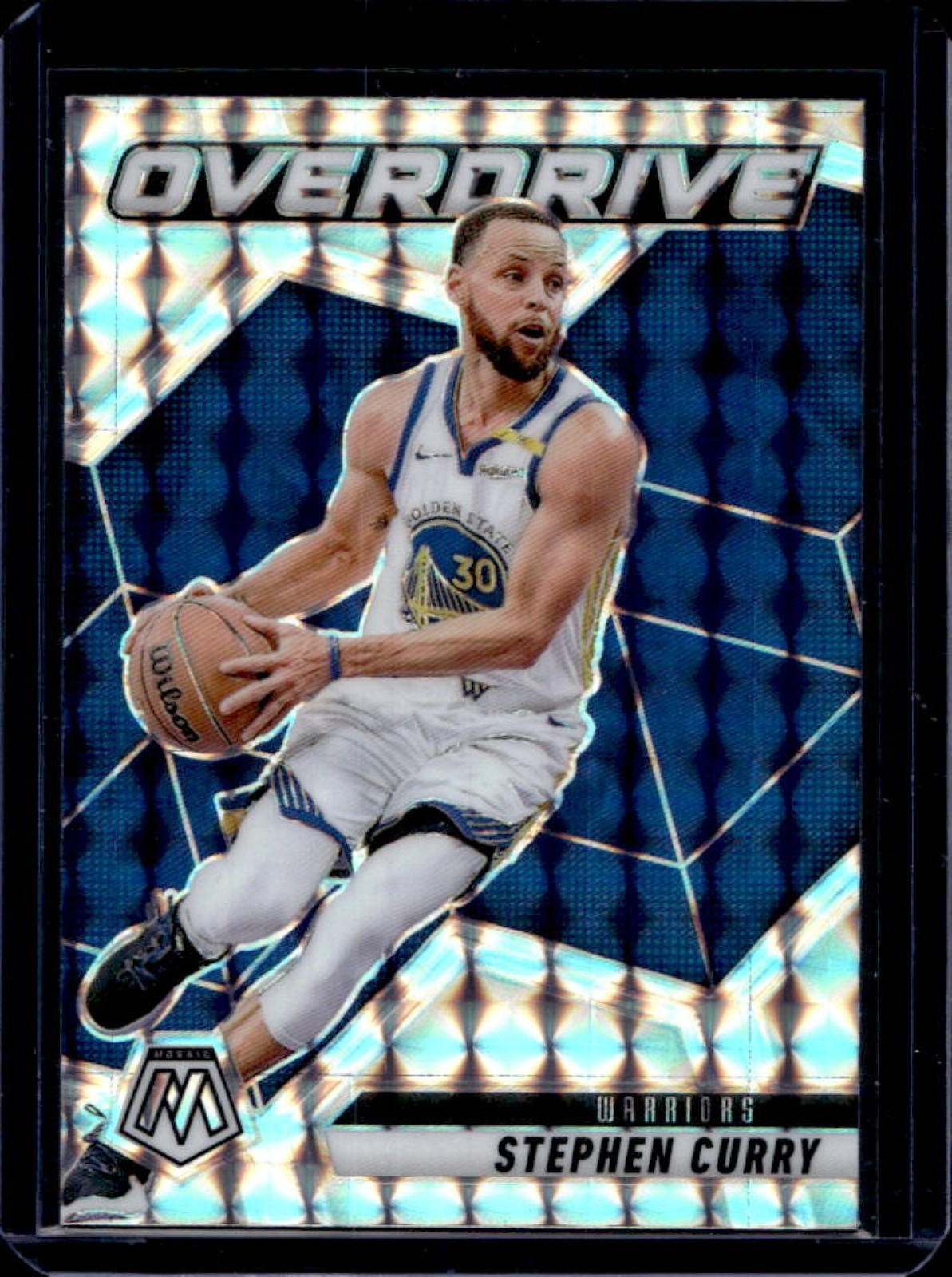 2024-25 Mosaic Stephen Curry Overdrive #15 Warriors