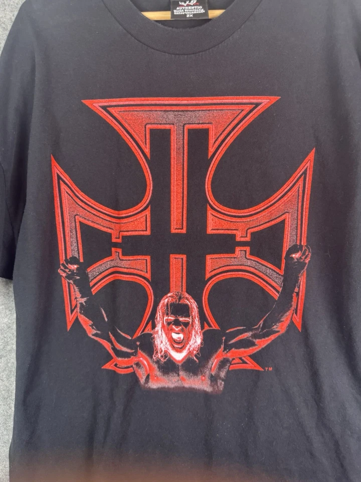 Vintage Wwe Tshirt Mens 2XL Wwf HHH Screw The Rules Attitude Era 90s Triple H - Image 3 of 4