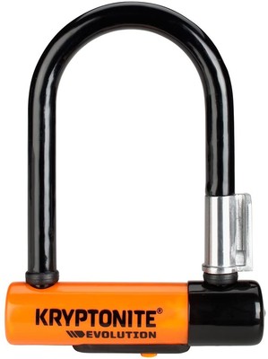 Kryptonite Evolution Series U-Lock 3.25 x 5.5'' Black Includes Bracket