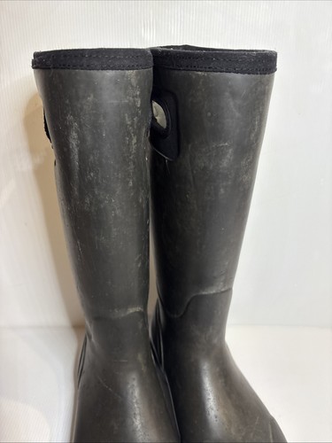 Bogs Tacoma Neo-Tech Tall Black Waterproof Insulated Womens Winter Boots 8 Wear - Picture 7 of 24
