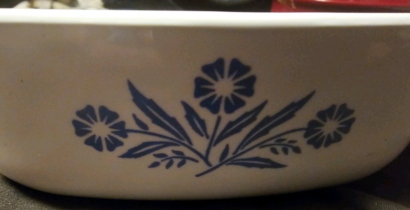 Pyrex Corning Ware Blue Cornflower Vintage