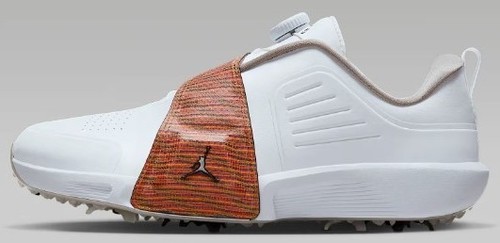 New Nike Jordan Air Rev Golf Shoes - White/ Infrared 23 (FV6338