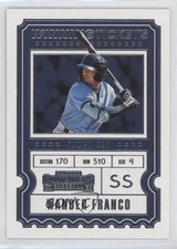 2020 Panini Contenders Winning Tickets Wander Franco #WT-5 0ly1