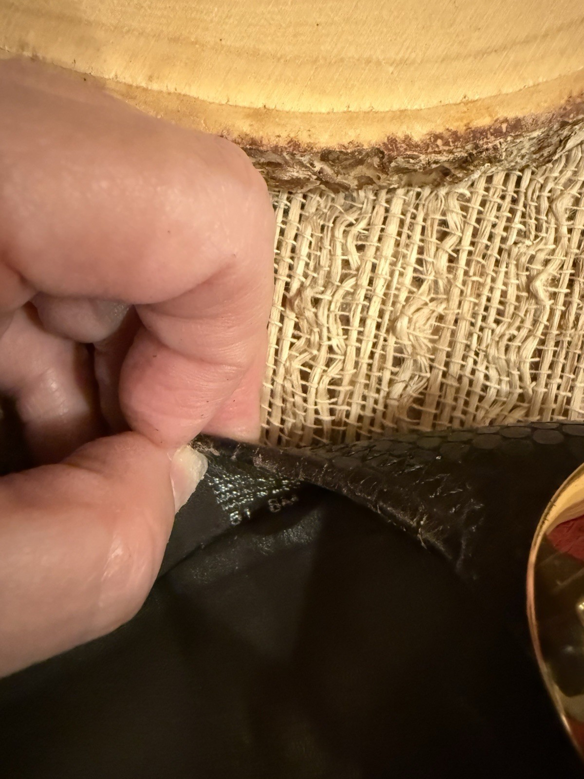 Tory Burch Python Patent Brown & Black Leather Go… - image 13