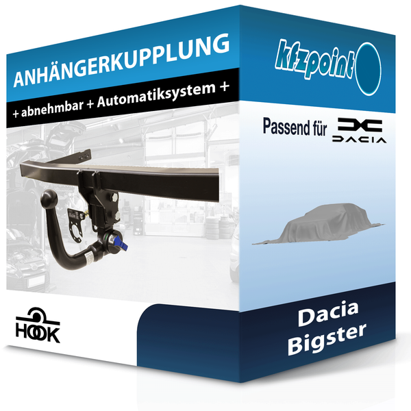 Hook AnhäNgekupplung Abnehmbar Passend für Dacia Bigster 10.2024-Jetzt Neu-image