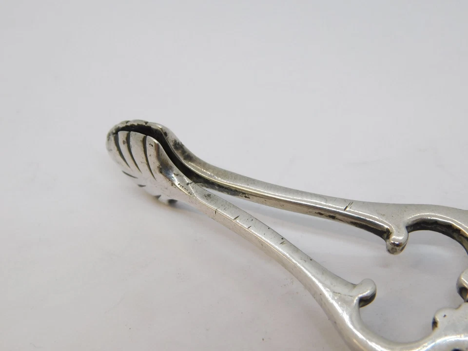 Tazón de plata esterlina concha pezones de azúcar antiguo 1911 Sheffield Art Deco Foto 2 de 4