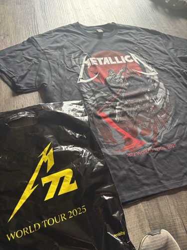 Authentic METALLICA Denver 2025 Pop-Up Shop Exclusive M72 XL T Shirt New ๐ - Picture 3 of 8
