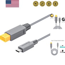 6.5Ft 2M Type C Power Charge Cable for Wii U Work with a 35w-65w Power Adapte...