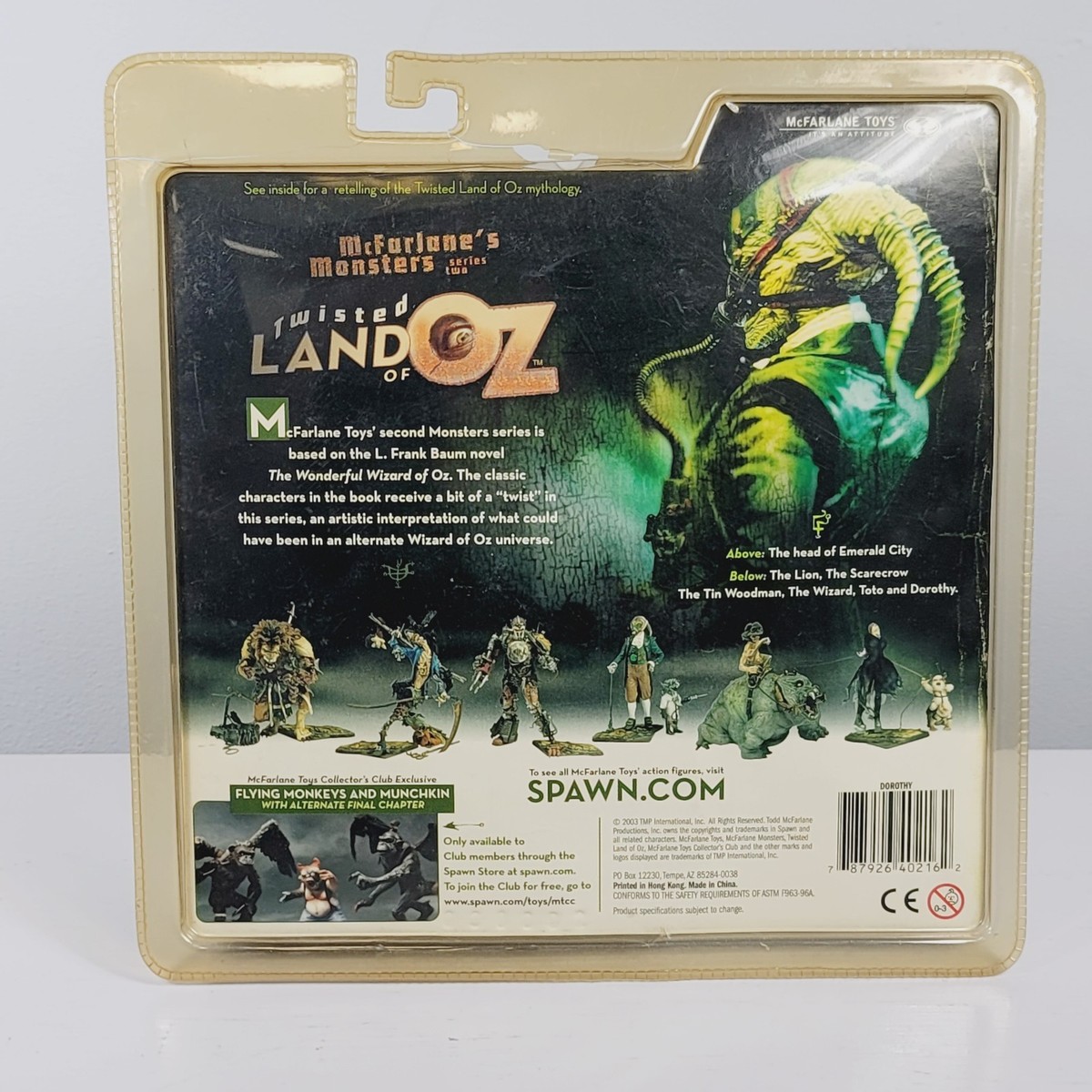 マクファーレンTwisted Land of Oz[Dorothy]最終値下げ! Dorothy Twisted Land Of Oz Mcfarlane Toys Action Figure