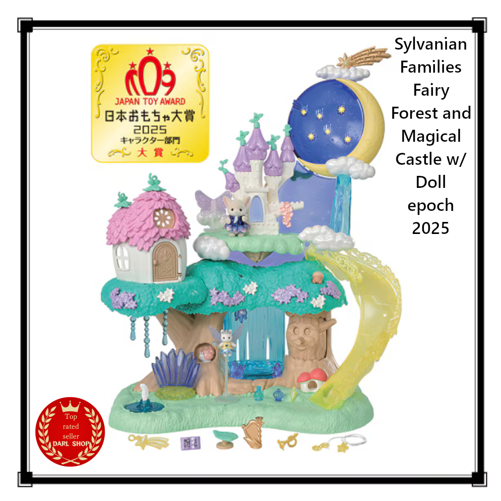 Sylvanian Families Fairy Forest and Magical Castle w/ Doll epoch