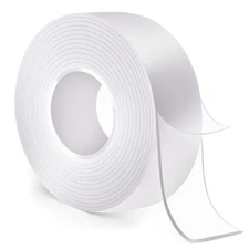 Nano Double Sided Tape Heavy Duty - 9.8ft Removable Clear Mounting White 