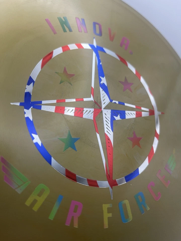 Innova Disc Golf Bronze Air Force 2016 Luster ROC3 2 Color Stamp 180g Ace Ready! - Image 2 of 4