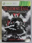 Resident Evil Operation Raccoon City Special Edition Game Xbox 360 Steelbook