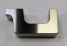 Tungsten Bucking Bar BB-15: 2.71 lbs, Notched Side, 1.0" x 1.88" x 3.7