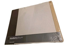 American Crafts 12" x 12" Chipboard Modern D-Ring Album Brown & Gray 