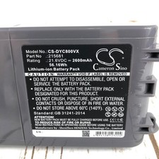 Cameron Sino 21.6V 2600mAh Li-ion Replacement Battery For Dyson V8 Vacuum