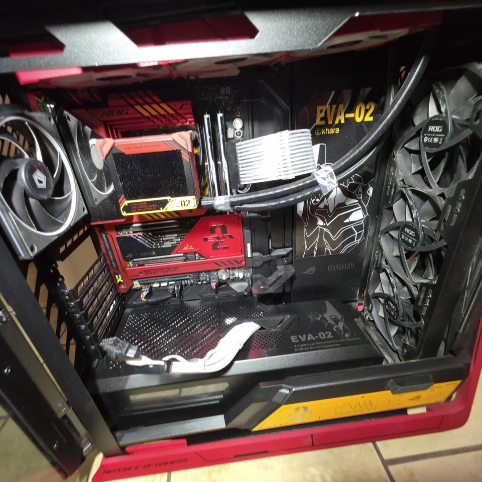 Custom ASUS ROG EVA-02 Gaming PC (No GPU/SSD) – i9-14900K, 64GB DDR5 - Image 2 of 4