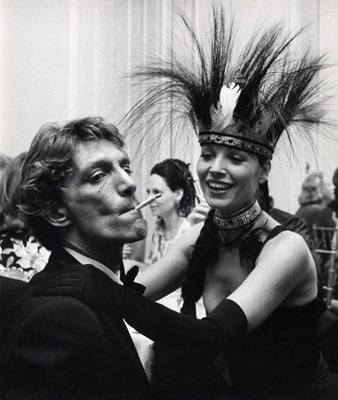 George Sant Angelo Elsa Martinelli at Illusions Fantasy Ball Benef- Old Photo